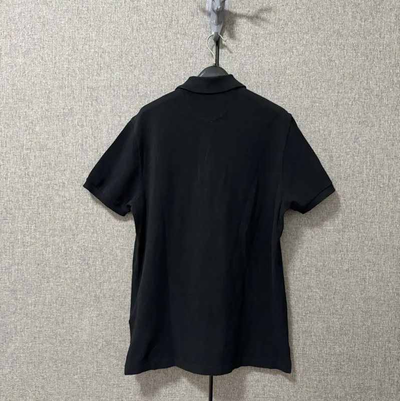 Fendi Fendi Black Cotton Logo Embroidered Polo Shirt 0089 Size US M / EU 48-50 / 2 - 2 Thumbnail