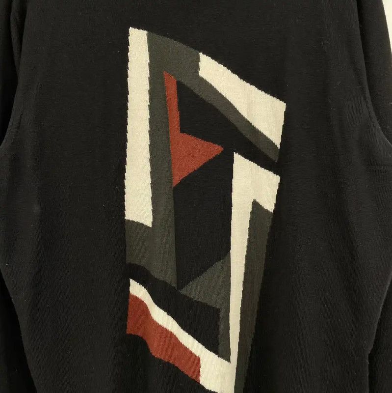 Fendi Fendi Black Men's Long Sleeve Knit Sweater 0089 Size US M / EU 48-50 / 2 - 5 Thumbnail