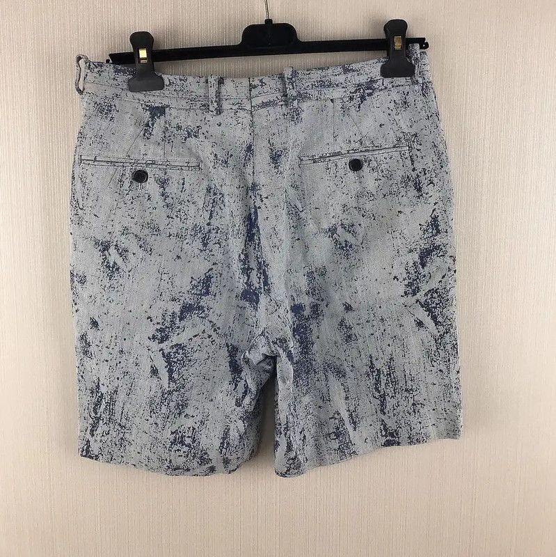 Fendi Fendi Color-Blocked Cotton Men's Shorts 0089 Size US 34 / EU 50 - 2 Thumbnail