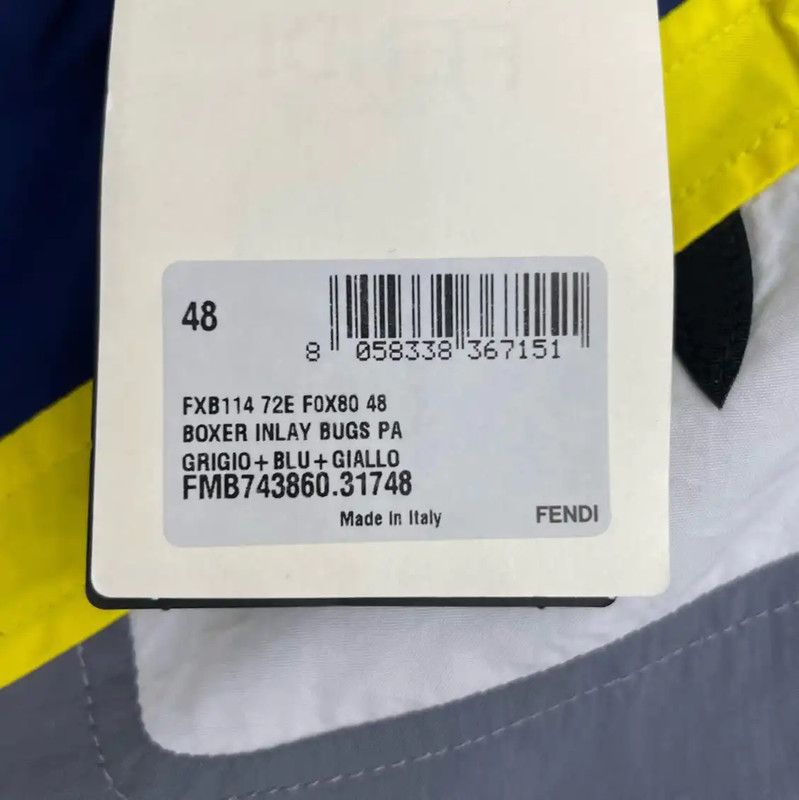 Fendi Fendi Color-Block Casual Shorts for Summer 0089 Size US 28 / EU 44 - 6 Thumbnail