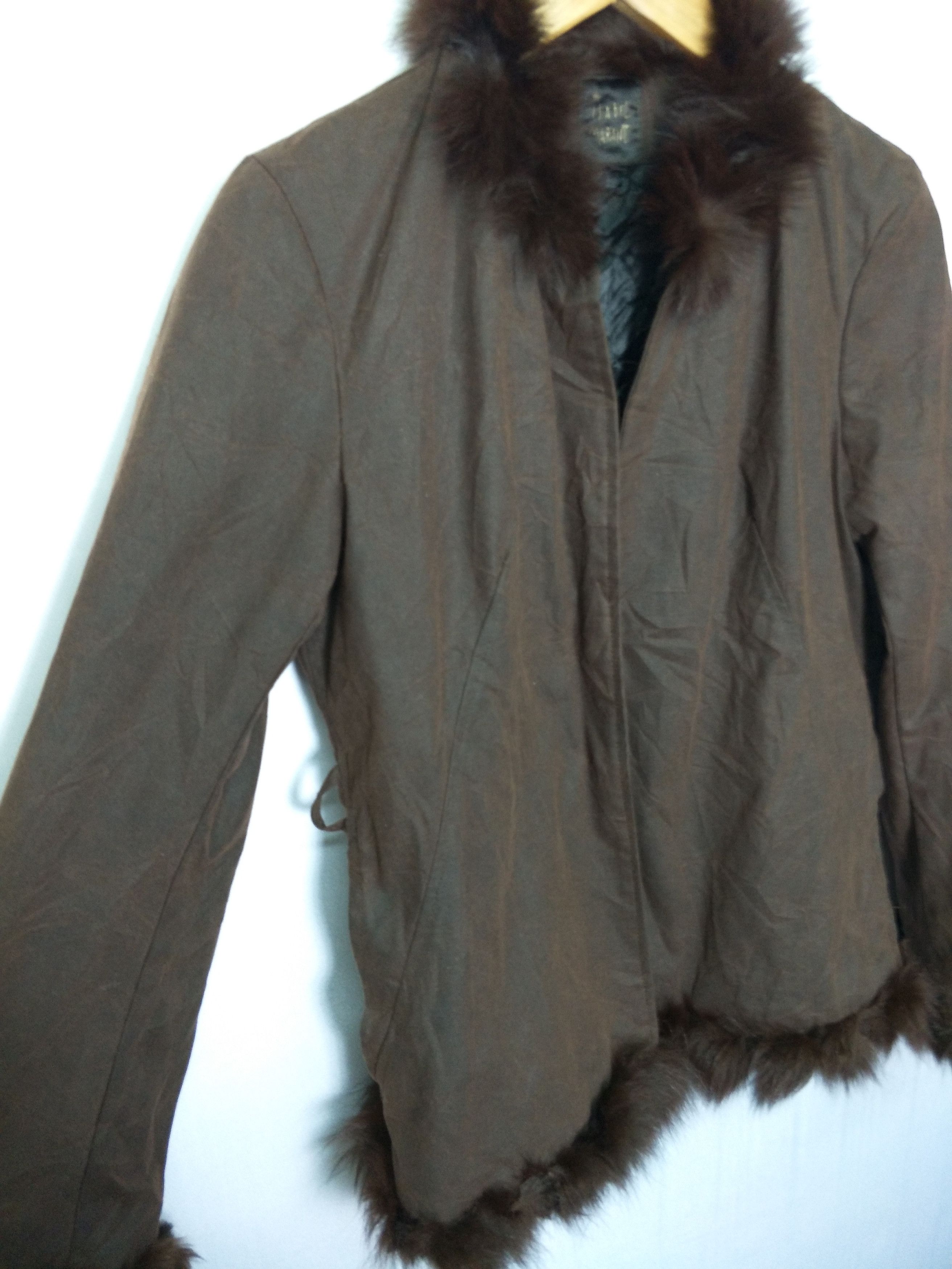 Isabel Marant Isabel Marant Waxed Cotton Faux Faur Jacket Size US M / EU 48-50 / 2 - 4 Thumbnail
