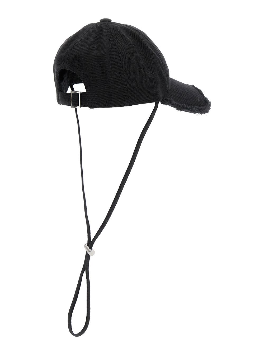 Jacquemus Black 'Le Casquette Artichaut' Hat with Drawstring In Cotton for Men Size ONE SIZE - 2 Thumbnail