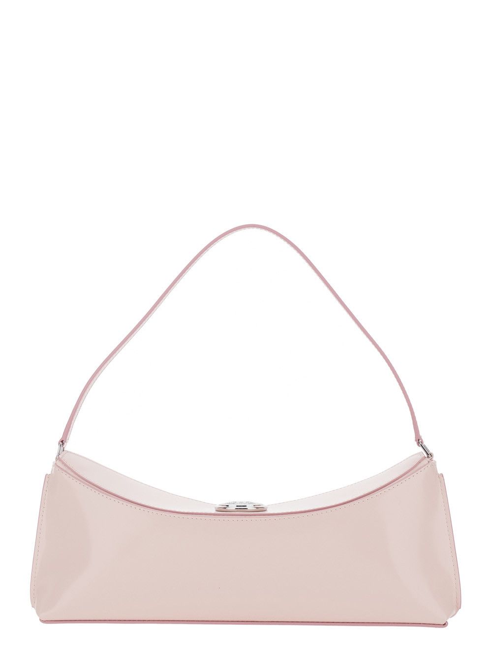 Jacquemus 'Le Calisso' Pink Shoulder Bag with Engraved Snap Button in Leather Woman Size ONE SIZE - 4 Thumbnail