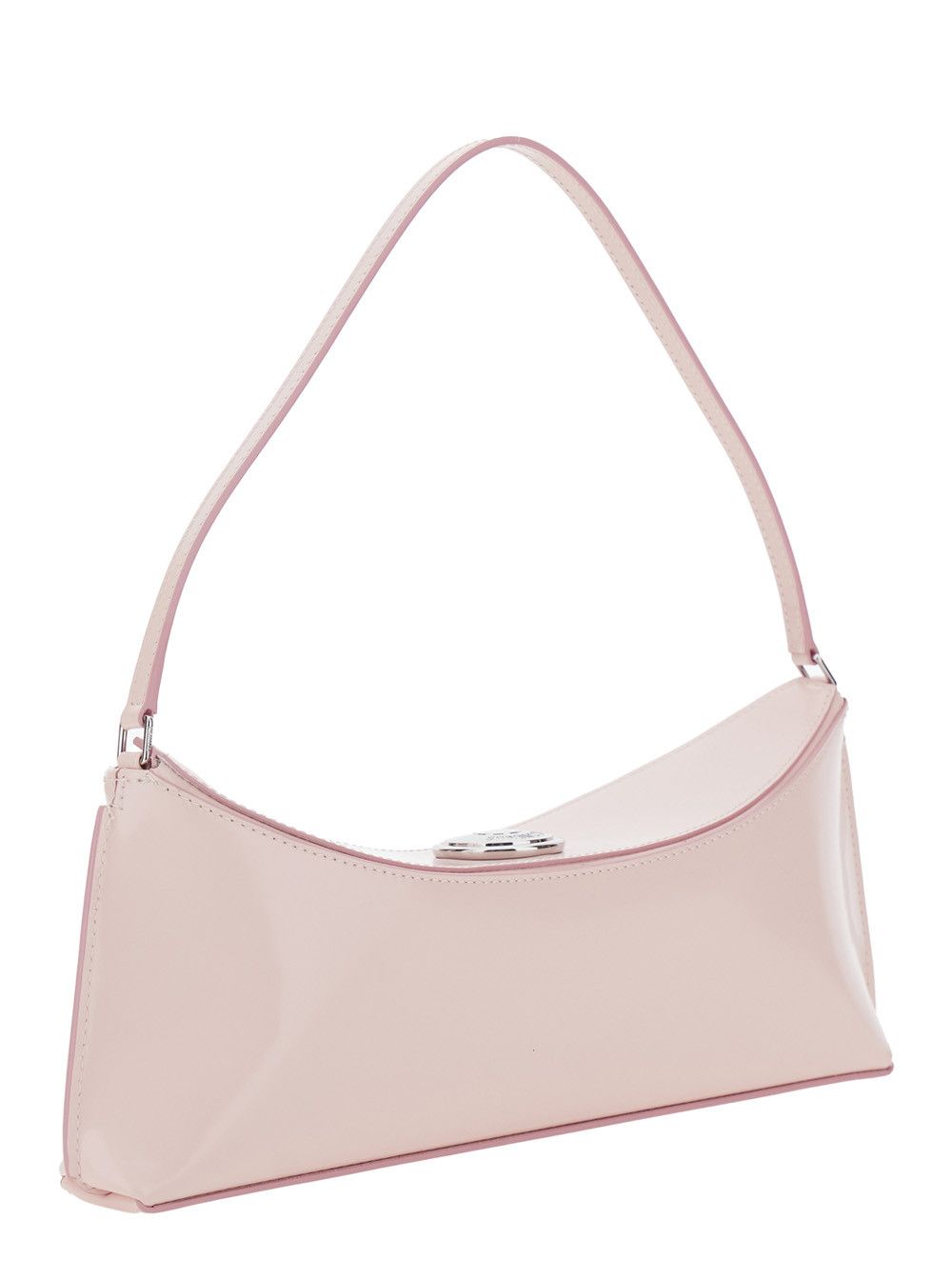 Jacquemus 'Le Calisso' Pink Shoulder Bag with Engraved Snap Button in Leather Woman Size ONE SIZE - 3 Thumbnail