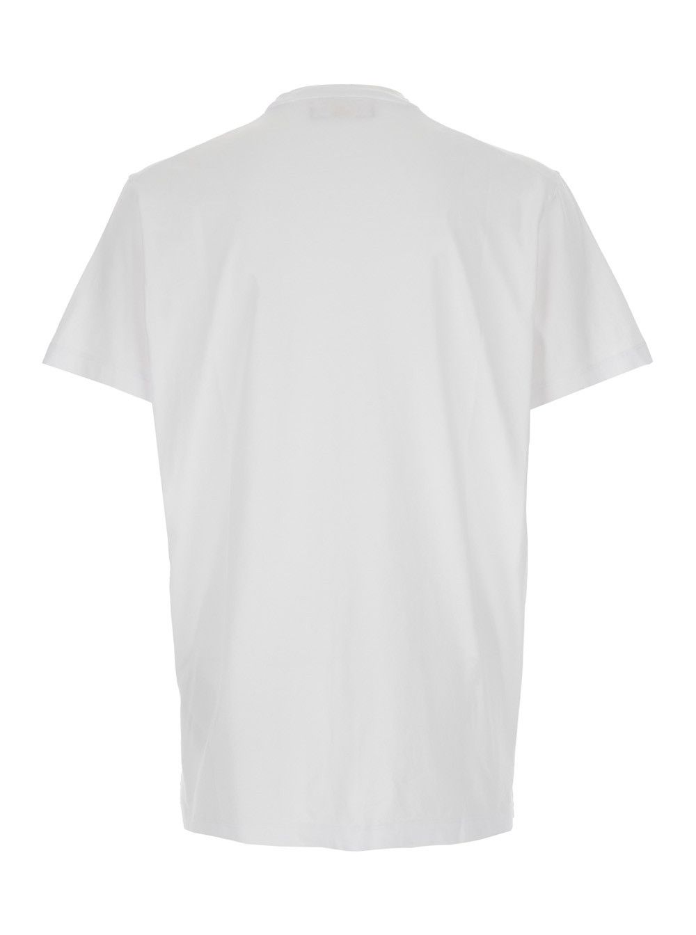 Dsquared2 'Ducati x D2' White T-Shirt with Logo on the Front in Cotton Man Size US M / EU 48-50 / 2 - 2 Thumbnail