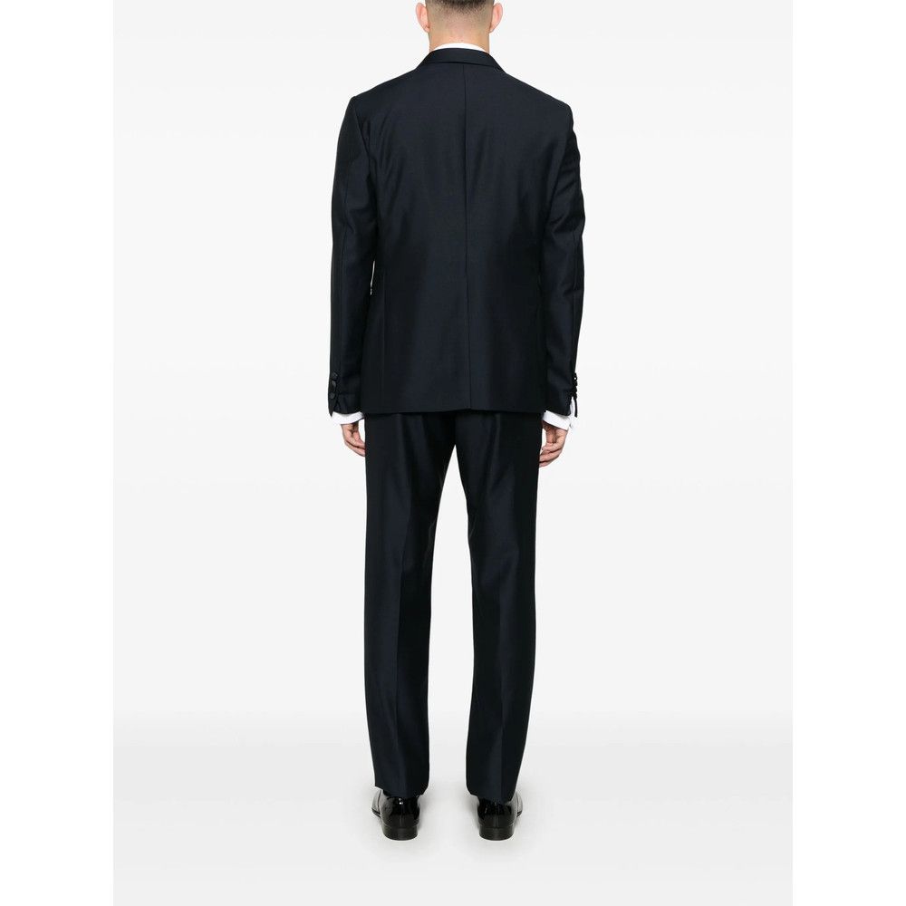 Tagliatore Tagliatore BLUE Suits - Double Breasted Suits Size US XXL / EU 58 / 5 - 3 Thumbnail