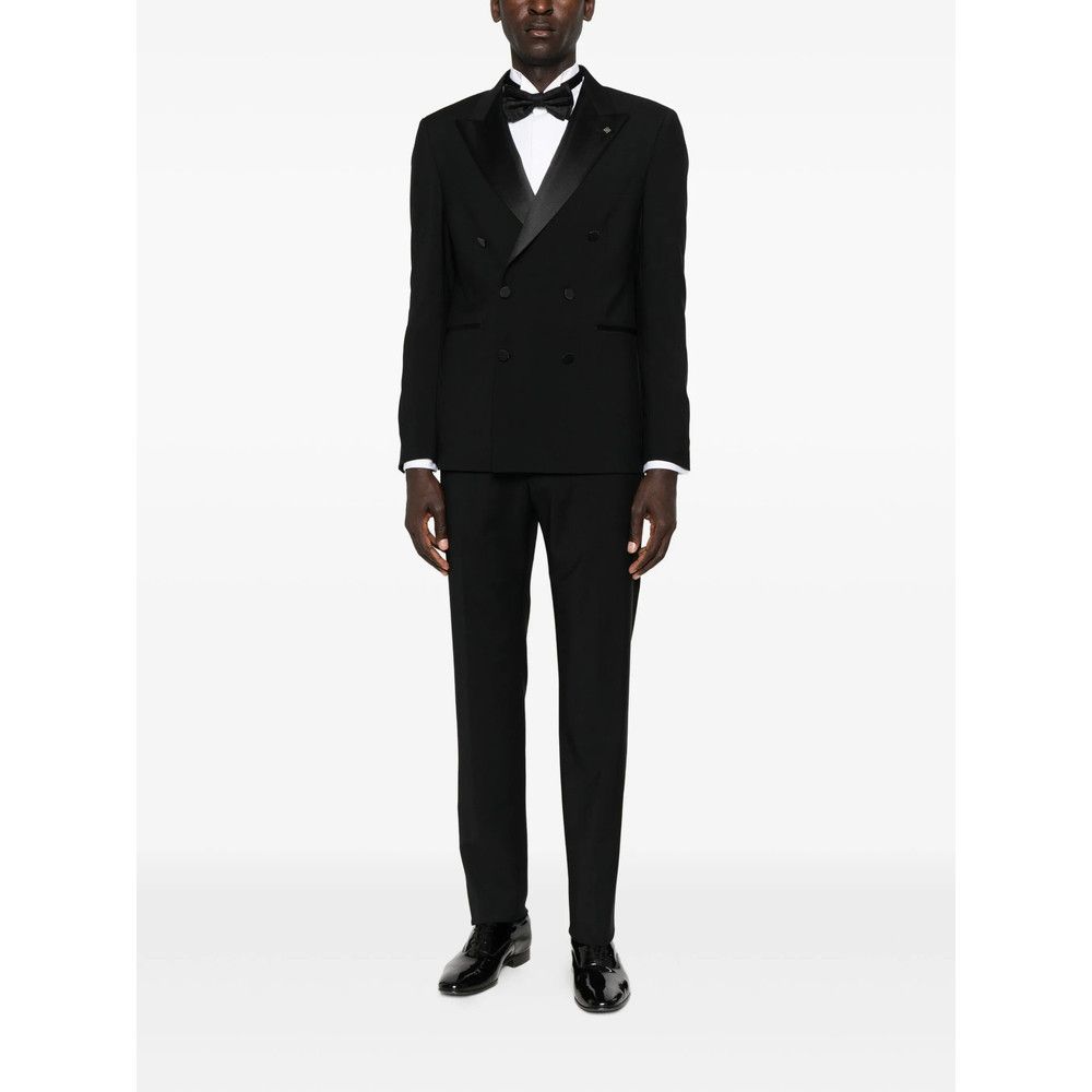 Tagliatore Tagliatore BLACK Suits - Dinner Suits Size US XXL / EU 58 / 5 - 3 Thumbnail