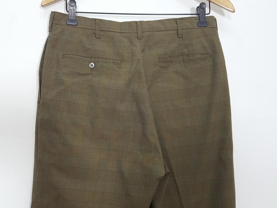 Levi's LEVIS STA-PREST TARTAN PLAID CHECKERED TALON ZIPPER PANT Size US 31 - 8 Thumbnail