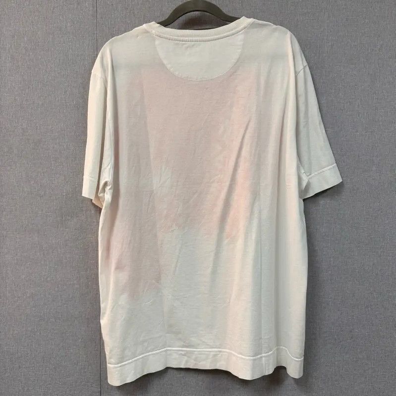 Fendi Fendi Men's Cotton T-Shirt with Orange Detail 0089 Size US M / EU 48-50 / 2 - 2 Thumbnail
