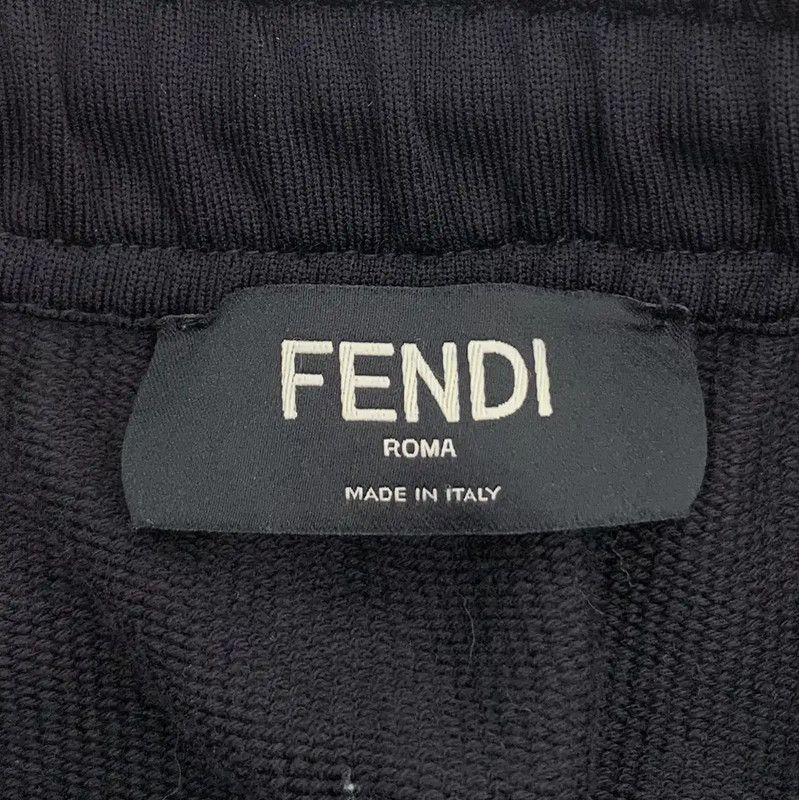 Fendi Fendi Black Nylon Casual Pants for Men 0089 Size US 26 / EU 42 - 6 Thumbnail