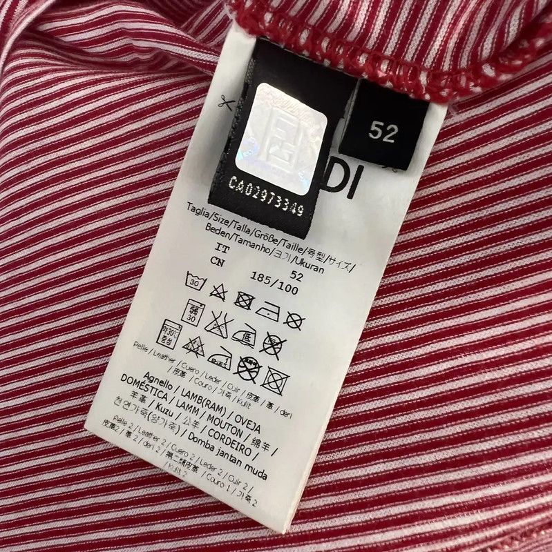 Fendi Fendi Multicolor Cotton Men's T-shirt 0089 Size US XL / EU 56 / 4 - 8 Thumbnail