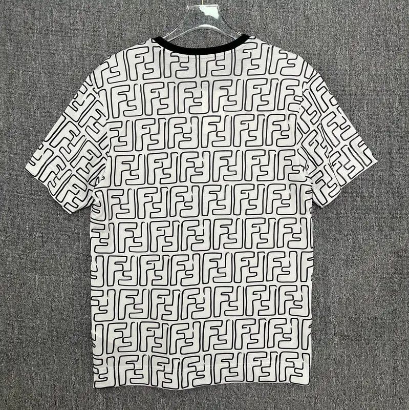 Fendi Fendi White Cotton Men's T-Shirt XS Size 0089 Size US XS / EU 42 / 0 - 2 Thumbnail