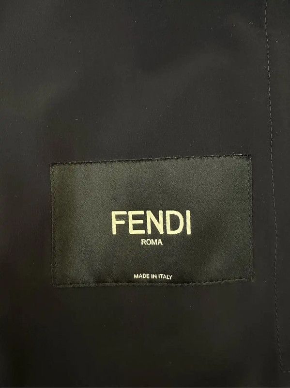 Fendi Fendi Camouflage Long Coat in Olive Green 0089 Size US L / EU 52-54 / 3 - 7 Thumbnail