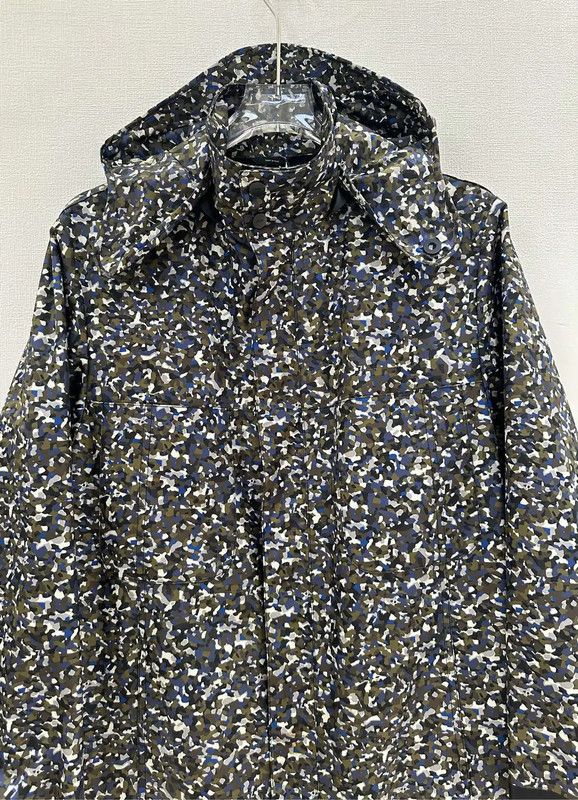 Fendi Fendi Camouflage Long Coat in Olive Green 0089 Size US L / EU 52-54 / 3 - 3 Thumbnail