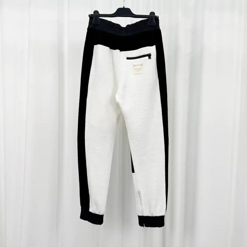 Fendi Fendi Color Block Cotton Blend Casual Pants 0089 Size US 26 / EU 42 - 2 Thumbnail