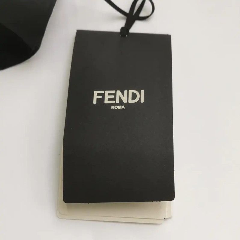 Fendi Fendi Black Cotton Logo Embroidered Shirt 0089 Size US S / EU 44-46 / 1 - 4 Thumbnail