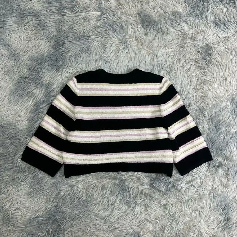 Fendi Fendi Striped Knitted Cotton Top for Men 0089 Size US S / EU 44-46 / 1 - 2 Thumbnail