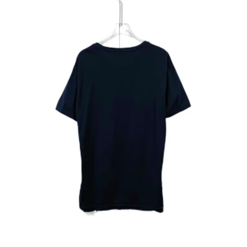 Fendi Fendi Black Cotton Men's Short Sleeve T-Shirt 0089 Size US M / EU 48-50 / 2 - 2 Thumbnail