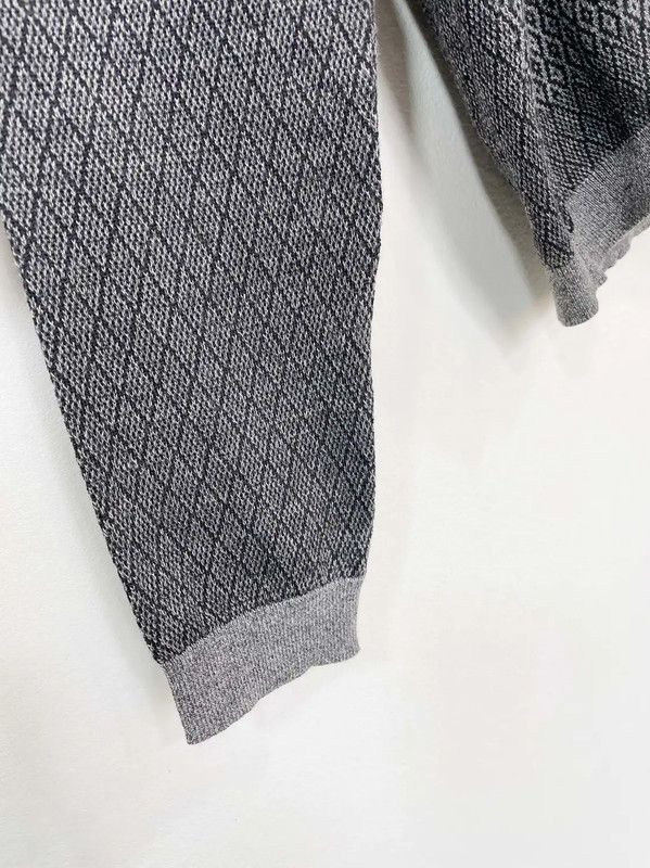 Fendi Fendi Gray Wool Men’s Long Sleeve Sweater 0089 Size US S / EU 44-46 / 1 - 3 Thumbnail