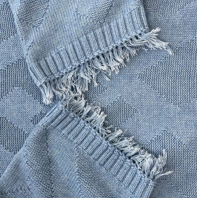 Fendi Fendi Blue XL Summer Men's T-Shirt 0089 Size US XL / EU 56 / 4 - 5 Thumbnail
