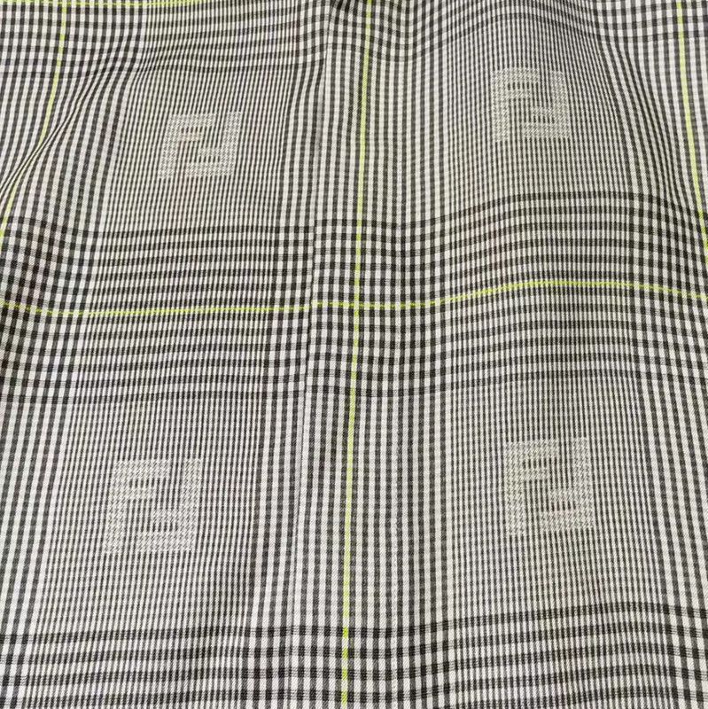 Fendi Fendi Gray Short Sleeve Men's Shirt 0089 Size US L / EU 52-54 / 3 - 3 Thumbnail