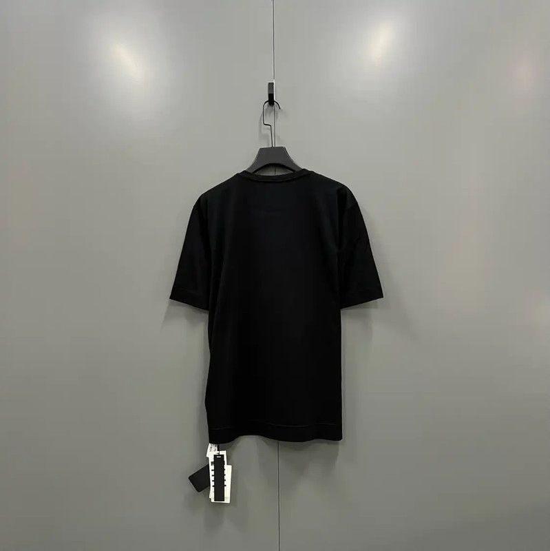 Fendi Fendi Black Cotton Short Sleeve T-Shirt 0089 Size US L / EU 52-54 / 3 - 3 Thumbnail