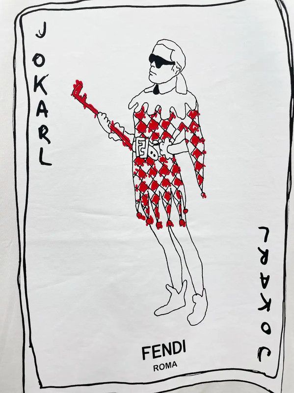 Fendi Fendi White Cotton Men's T-Shirt with Graphic Design 0089 Size US S / EU 44-46 / 1 - 5 Thumbnail