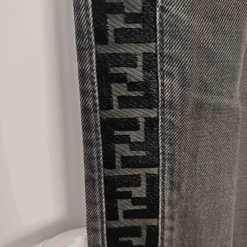 Fendi Fendi Casual Black Cotton Pants for Men 0089 Size US 32 / EU 48 - 6 Thumbnail