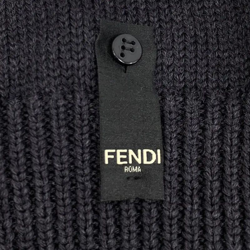 Fendi Fendi Color Block Wool Knit Sweater for Men 0089 Size US S / EU 44-46 / 1 - 5 Thumbnail
