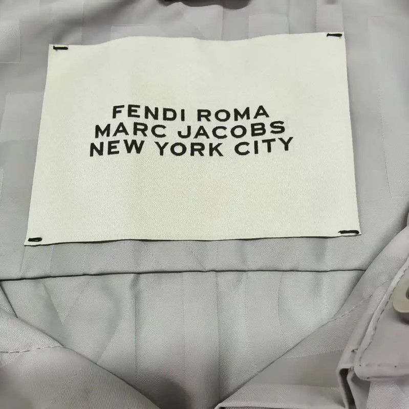 Fendi Fendi Gray Short-Sleeve Men's Shirt 0089 Size US S / EU 44-46 / 1 - 3 Thumbnail