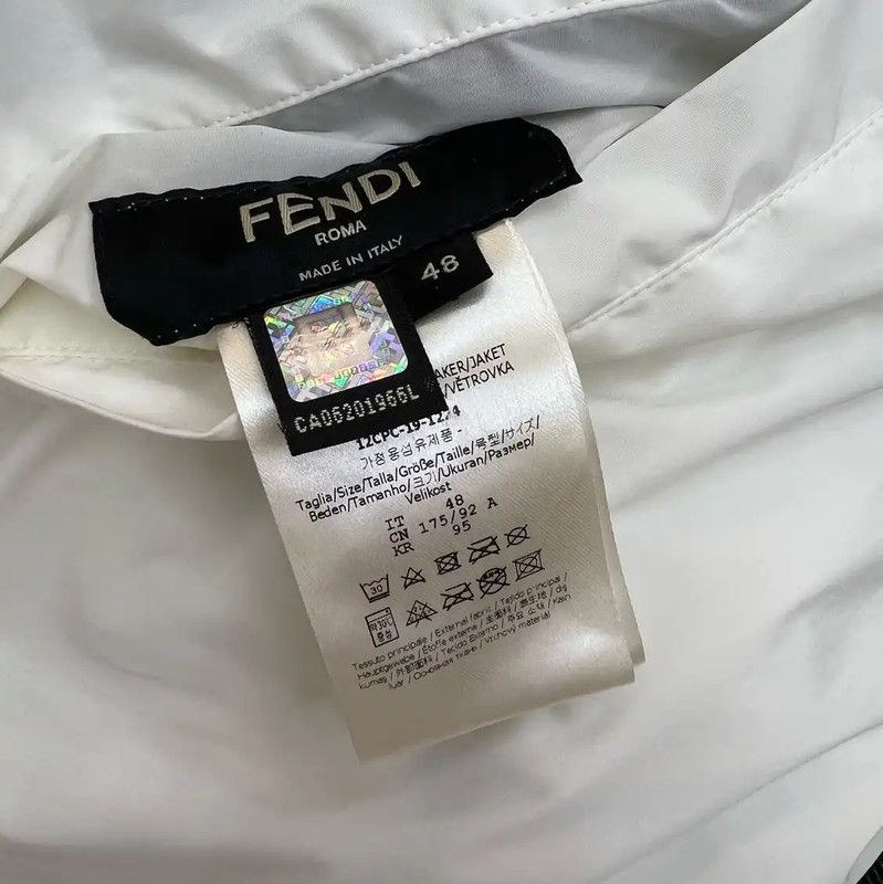 Fendi Fendi Black Men's Lightweight Jacket 0089 Size US L / EU 52-54 / 3 - 6 Thumbnail