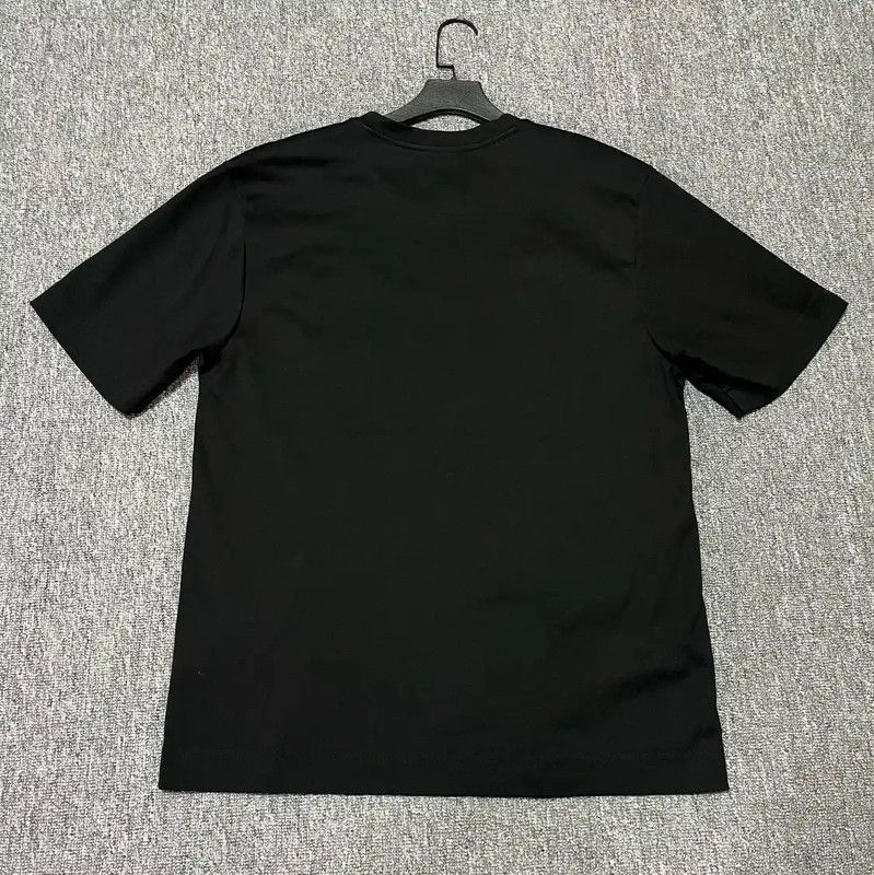 Fendi Fendi Men's Black Cotton Summer T-Shirt 0089 Size US M / EU 48-50 / 2 - 2 Thumbnail