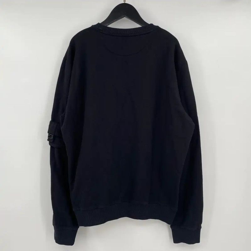 Fendi Fendi Black Cotton Long Sleeve Sweatshirt 0089 Size US L / EU 52-54 / 3 - 2 Thumbnail