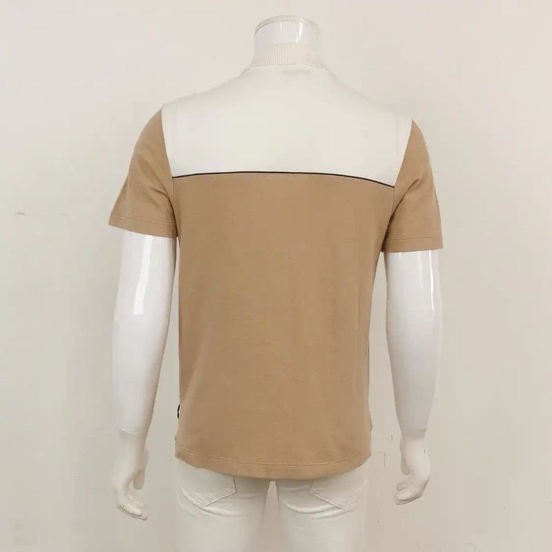 Fendi Fendi Embroidered Cotton Polo Shirt for Men 0089 Size US M / EU 48-50 / 2 - 2 Thumbnail