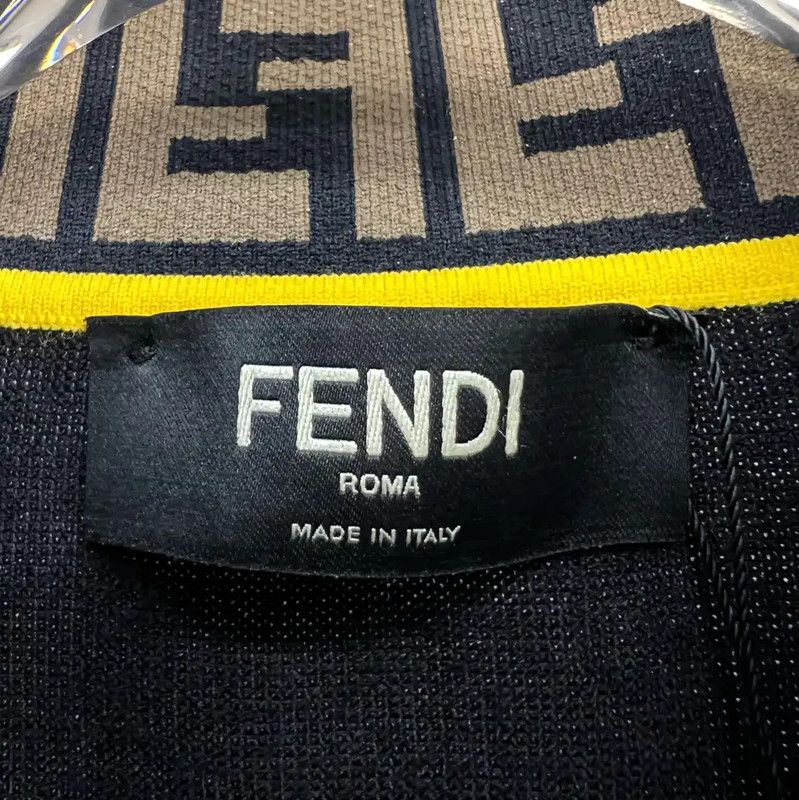 Fendi Fendi Black Knit Sweater for Men 0089 Size US S / EU 44-46 / 1 - 3 Thumbnail