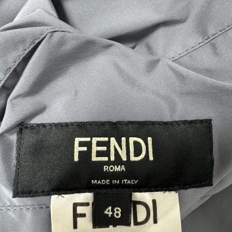 Fendi Fendi Black Men's Zip-up Jacket 0089 Size US M / EU 48-50 / 2 - 6 Thumbnail