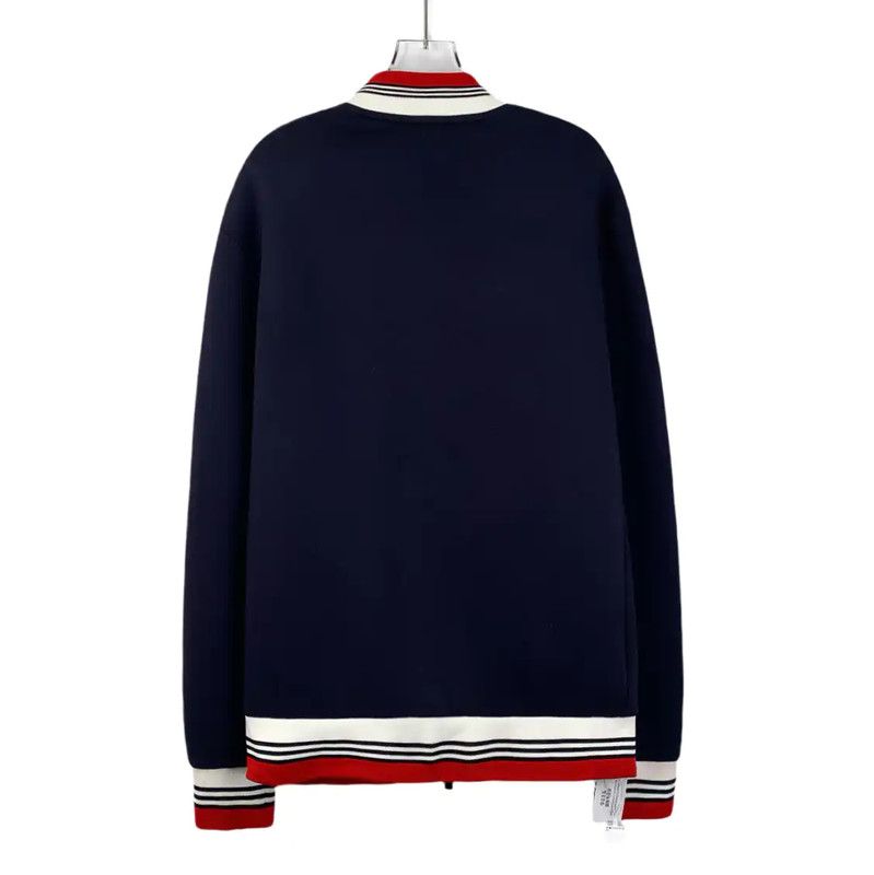 Fendi Fendi Men's Navy Blue Jacket with Unique Design 0089 Size US L / EU 52-54 / 3 - 2 Thumbnail