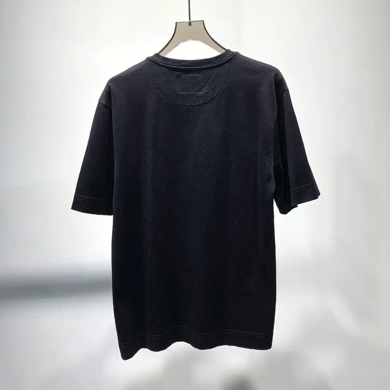 Fendi FENDI Black Cotton Men's T-Shirt 0089 Size US L / EU 52-54 / 3 - 2 Thumbnail