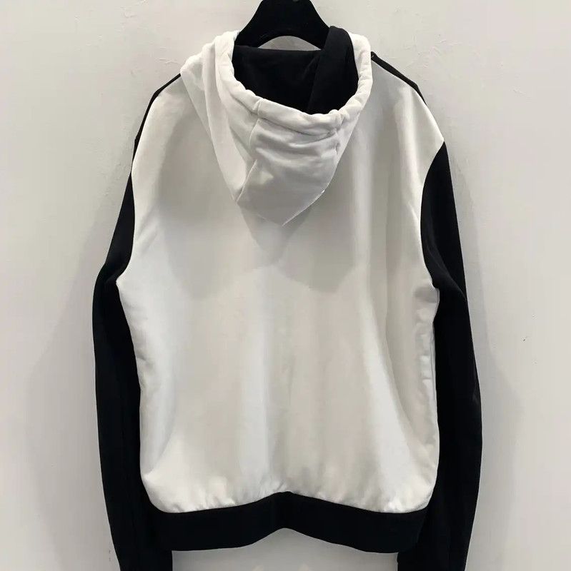 Fendi Fendi Men's White Cotton Zip Hoodie 0089 Size US L / EU 52-54 / 3 - 2 Thumbnail