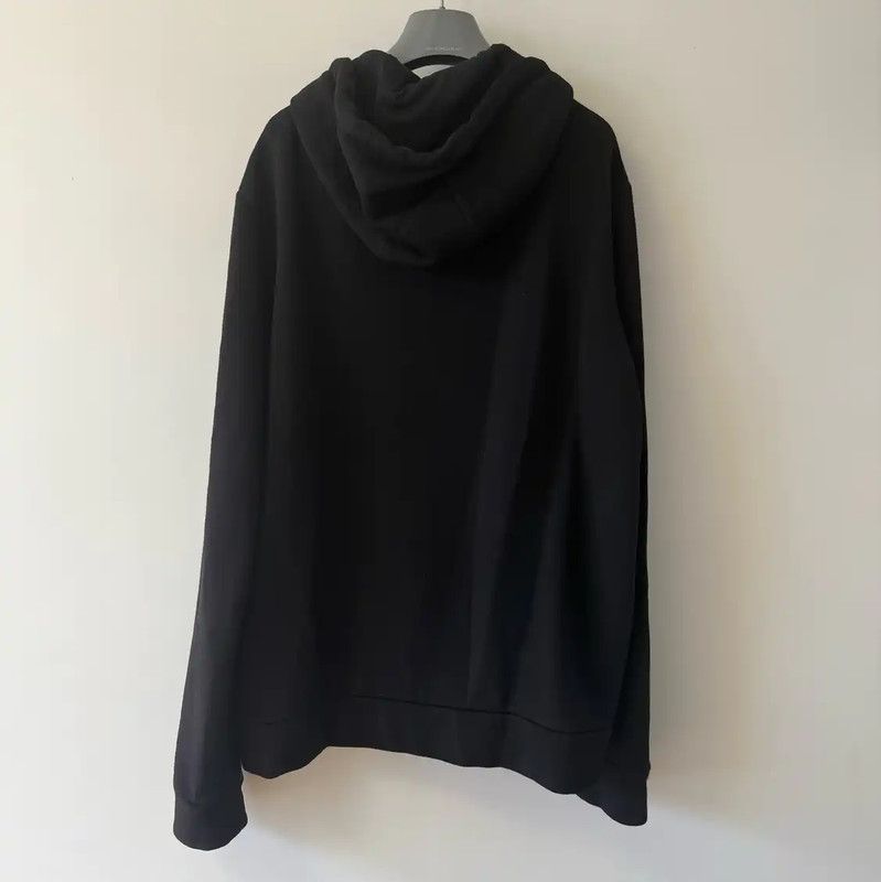 Fendi Fendi Black Cotton Embroidered Hoodie for Men 0089 Size US XXL / EU 58 / 5 - 2 Thumbnail