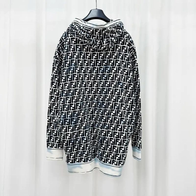 Fendi Fendi Multicolor Cotton Long Sleeve Sweatshirt 0089 Size US S / EU 44-46 / 1 - 2 Thumbnail