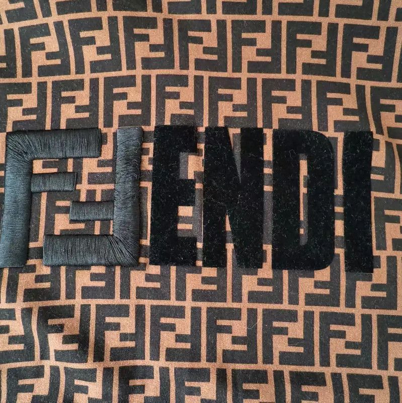 Fendi Fendi Brown Men's Hoodie with Logo 0089 Size US S / EU 44-46 / 1 - 3 Thumbnail