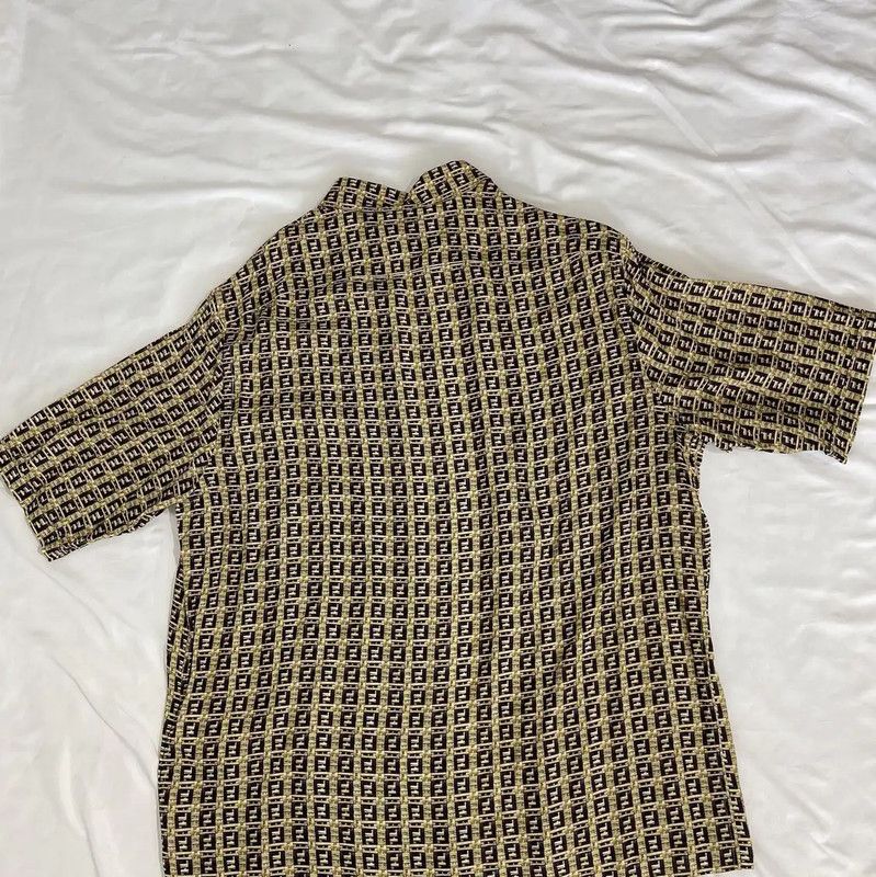 Fendi Fendi Multicolor Short Sleeve Shirt for Men 0089 Size US L / EU 52-54 / 3 - 2 Thumbnail