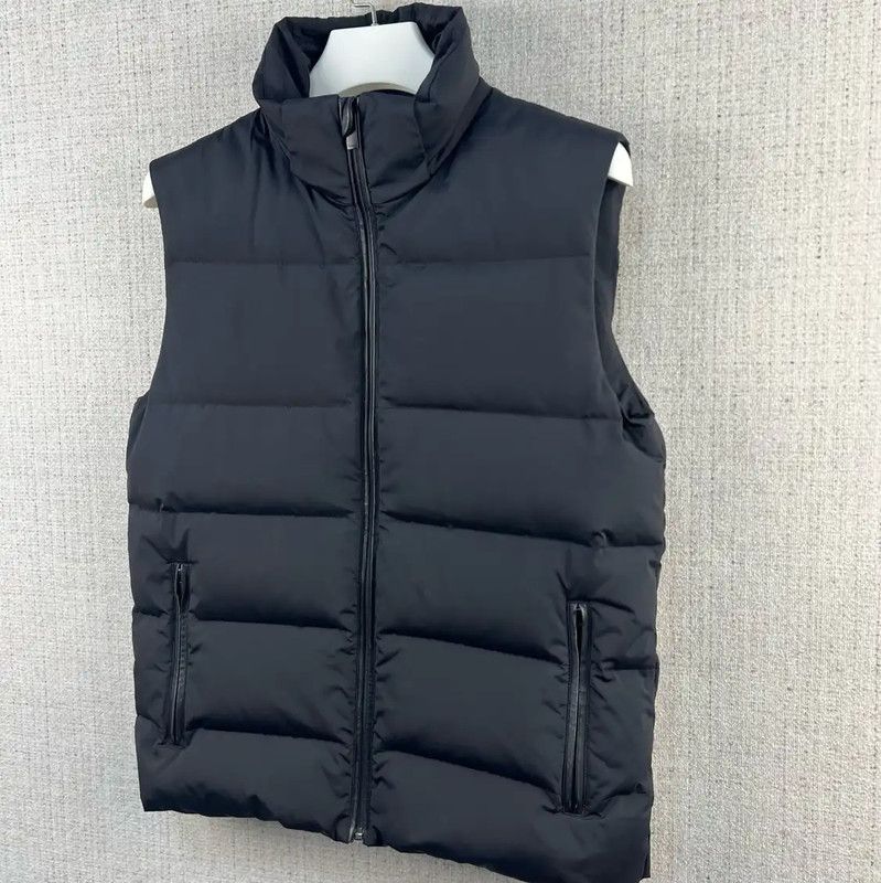 Fendi Fendi Men's Black Padded Vest 0089 Size US M / EU 48-50 / 2 - 2 Thumbnail