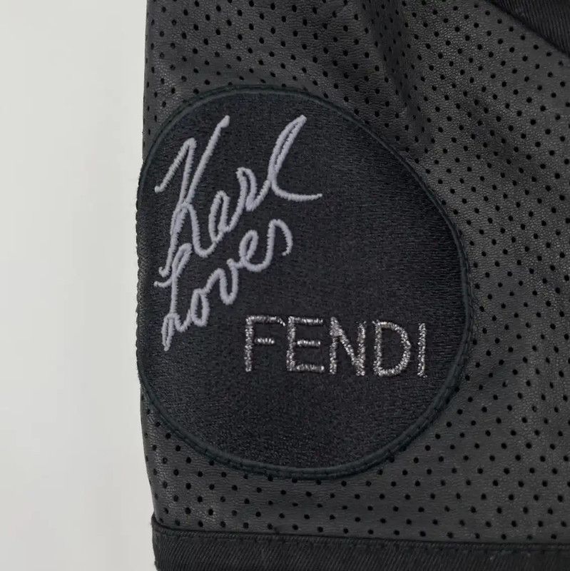 Fendi Fendi Black Long Sleeve Men's Jacket 0089 Size US XL / EU 56 / 4 - 4 Thumbnail