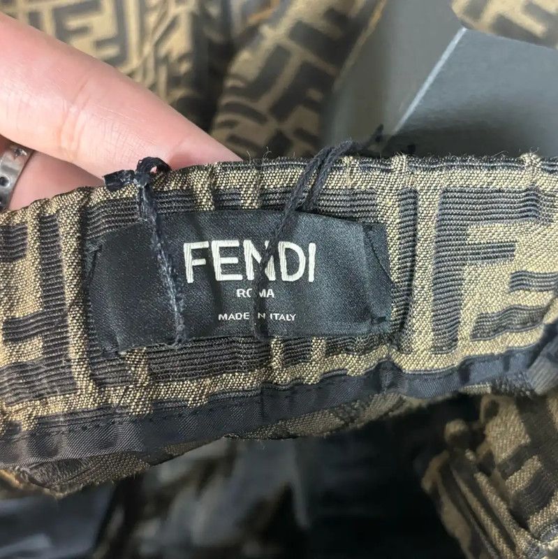 Fendi Fendi Men's Casual Pants in Autumn Coffee Color 0089 Size US 32 / EU 48 - 4 Thumbnail