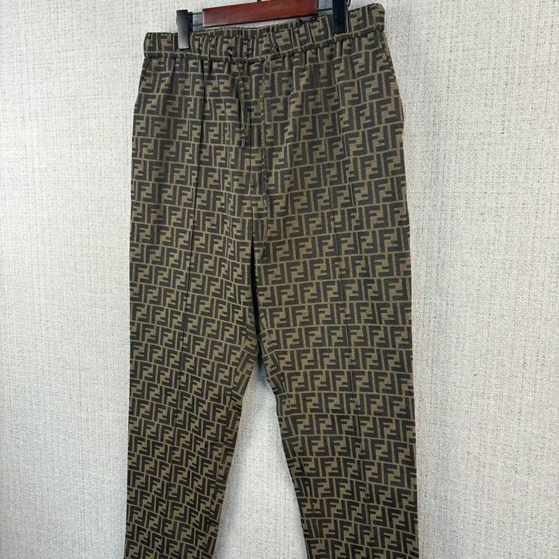 Fendi Fendi Men's Casual Pants in Autumn Coffee Color 0089 Size US 32 / EU 48 - 2 Thumbnail