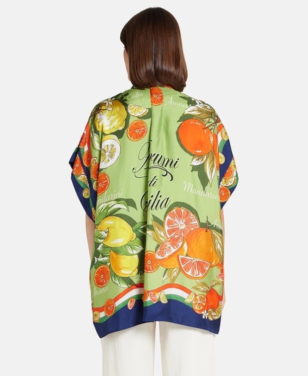 Dolce & Gabbana Silk blouse Size XS / US 0-2 / IT 36-38 - 2 Thumbnail