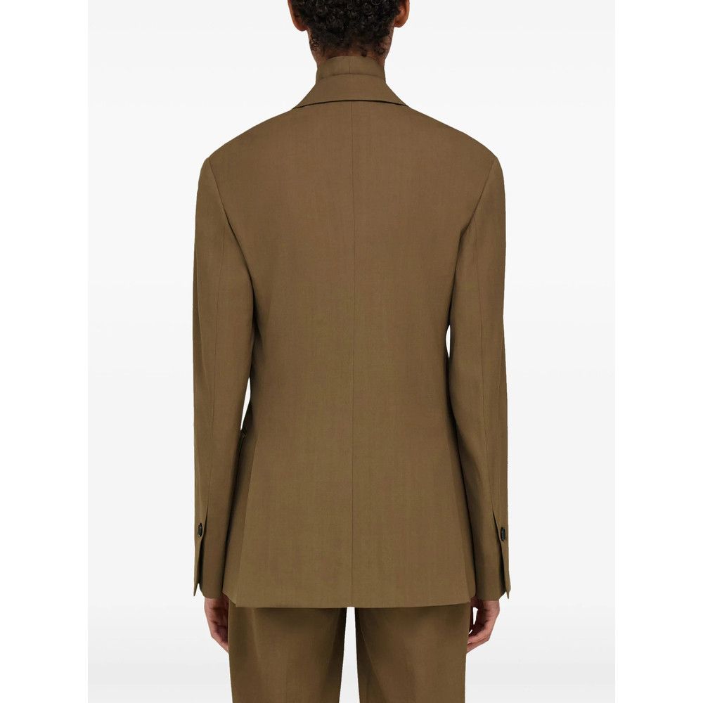 Salvatore Ferragamo Ferragamo BROWN Jackets - Blazers Size M / US 6-8 / IT 42-44 - 2 Thumbnail