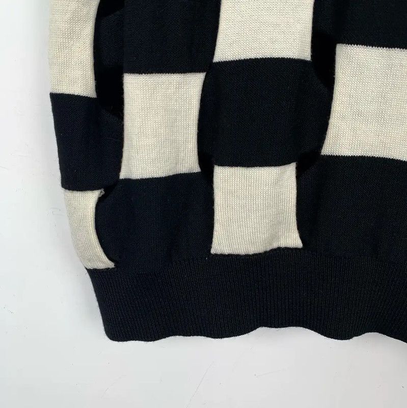Fendi Fendi Color Block Wool Knit Sweater 0089 Size US M / EU 48-50 / 2 - 4 Thumbnail